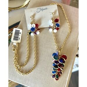 Vintage Seiferts necklace & earrings set